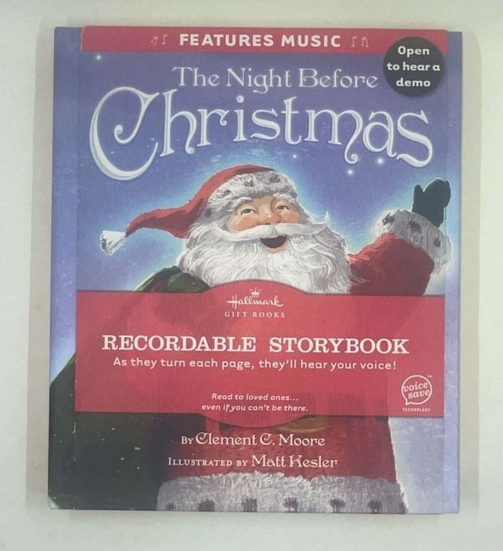 Hallmark The Night Before Christmas Recordable Storybook